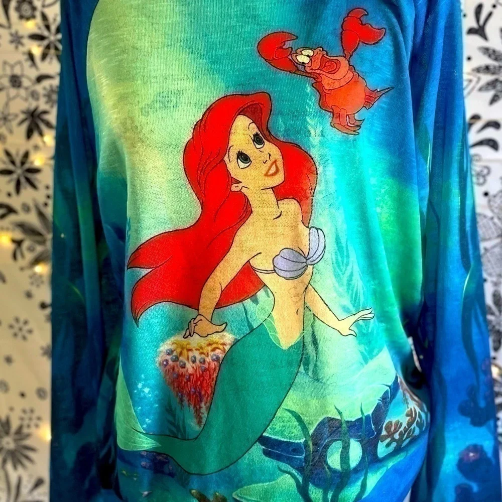 Disney Little Mermaid Ariel Light Sweatshirt - Picture 2 of 4